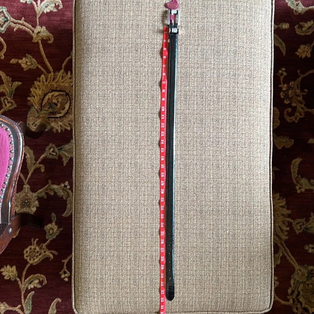 Brighton Black and Silver Women's Belt